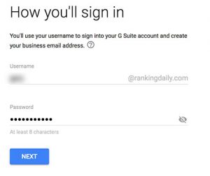 google mail sign up